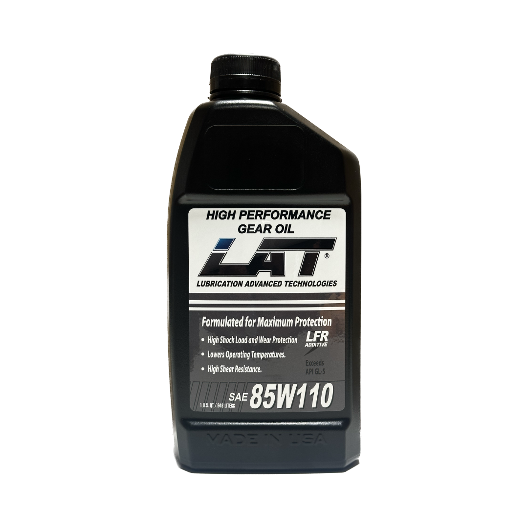 lfr gear LAT Semi-Synthetic 85W110 Racing Gear Oil 1 QT Bottle